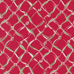 Reindeer Games - Criss Cross Ribbon Poinsettia Red - More Details