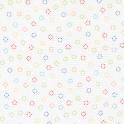 Simply Delightful - Daisy Dot Dots Off White - More Details
