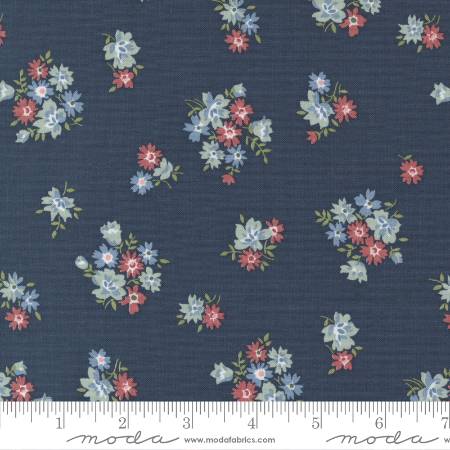 Sunnyside Fresh Cuts Small Floral - Navy