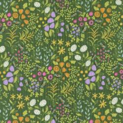 Wild Blossoms - Little Wild Things Ditsy Basil - More Details