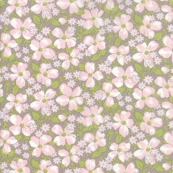 Amberley Floral  - Pebble - More Details