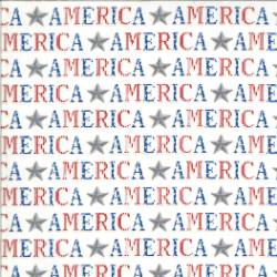 America the Beautiful - White American Type - More Details