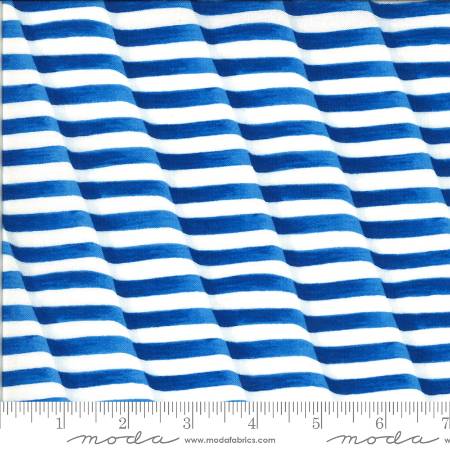 America the Beautiful - Lake Blue Weaving Stripes