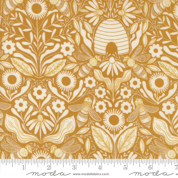 Bee Garden - Beeswax Damask