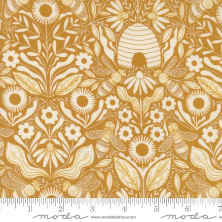 Bee Garden - Beeswax Damask