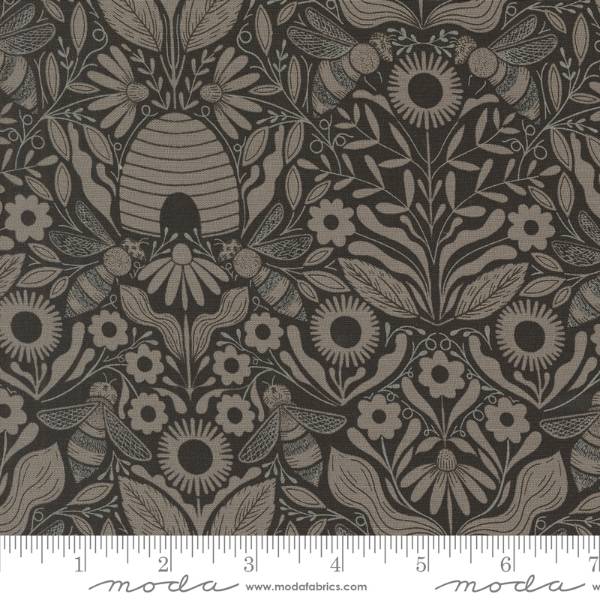 Bee Garden - Black Damask