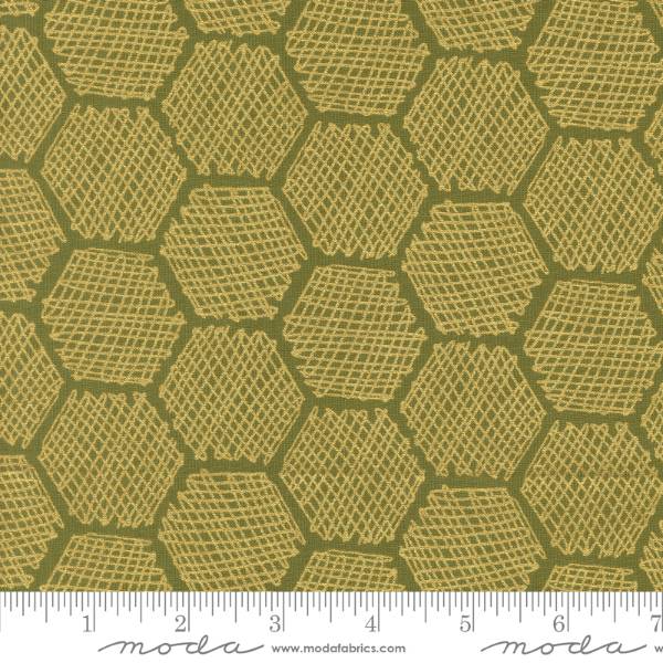 Bee Garden - Metallic Ivy Honeycomb