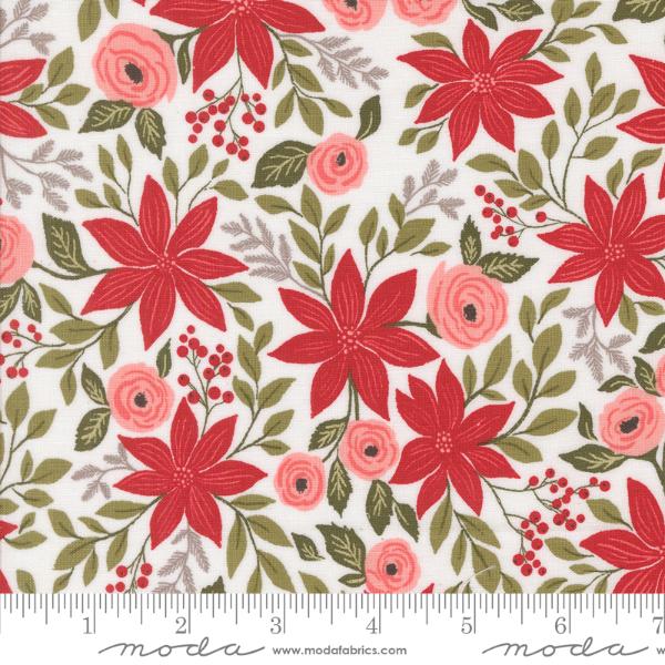 Berry And Pine -  Snow Poinsettia Party