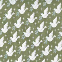 Christmas Morning Lovey Dovey Bird Dove Peace - Pine - More Details