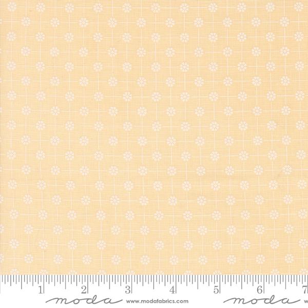 Cottage Charm - Enjoyable Yellow Pixie Dots