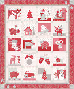 Country Christmas Quilt Kit - More Details
