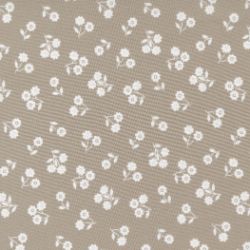 Country Rose - Dainty Floral Taupe - More Details