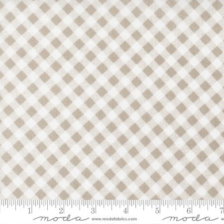 Country Rose - Gingham Taupe