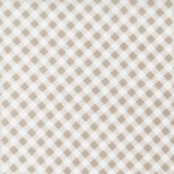 Country Rose - Gingham Taupe - More Details