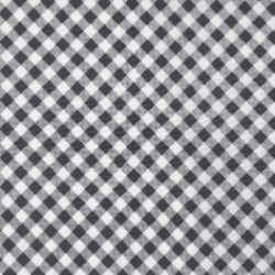 Country Rose - Gingham Charcoal - More Details