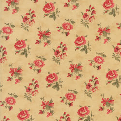 Courtyard - Small Floral Ecru - SAVE 25% During our BLOWOUT SALE! - More Details