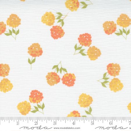 Cozy Up Clover Floral Autumn Fall - Cloud - ON SALE!