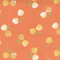 Cozy Up Clover Floral Autumn Fall - Cinnamon - More Details