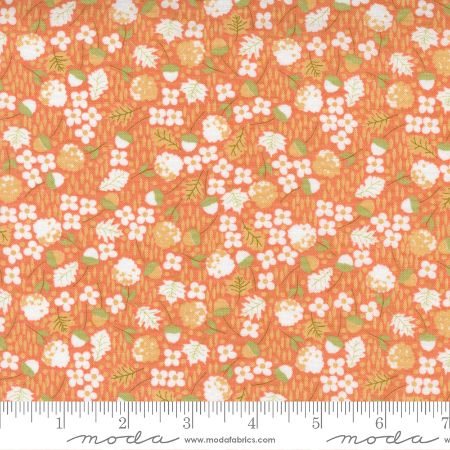 Cozy Up Scattered Ditsy Autumn Fall - Cinnamon
