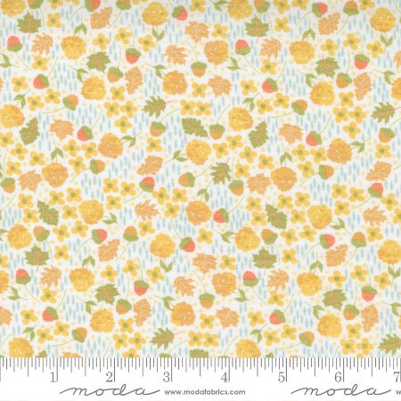 Cozy Up Scattered Ditsy Autumn Fall - Cloud Multi