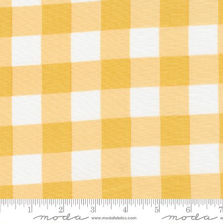 Cozy Up Check Autumn Fall Buffalo Check Large - Sunshine - ON SALE!