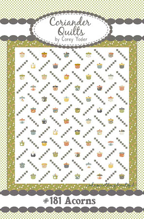 Acorns Pattern by Coriander Quilts