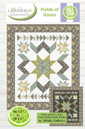 Fields of Green Quilt Pattern by Designs by Lavender Lime