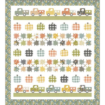 Roadside Harvest Quilt Kit by Corey Yoder featuring Cozy Up