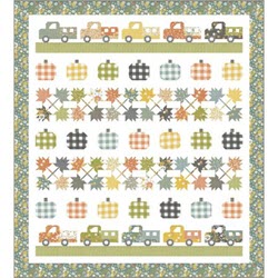 Roadside Harvest Quilt Kit by Corey Yoder featuring Cozy Up - More Details