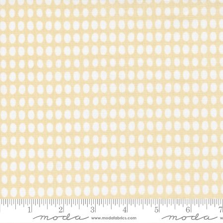D is for Dream - Flannel Yellow Stripe Dots
