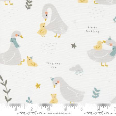 Little Ducklings Little Ducklings Baby Pastel Nursery Duck Goose Storybook - White