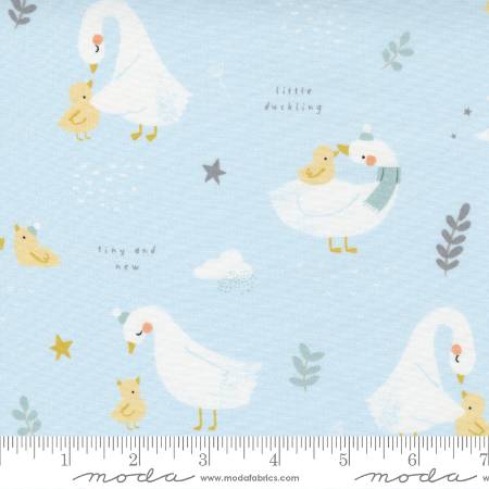 Little Ducklings Little Ducklings Baby Pastel Nursery Duck Goose Storybook - Blue