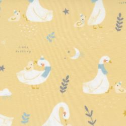 Little DucklingsLittle Ducklings Baby Pastel Nursery Duck Goose Storybook  - Mustard - More Details