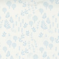 Little Ducklings Meadow View Baby Pastel Nursery Blender Tree Forest Leaves - White Blue - More Details