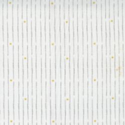 Little Ducklings Broken Star Stripe Baby Pastel Nursery - White - More Details