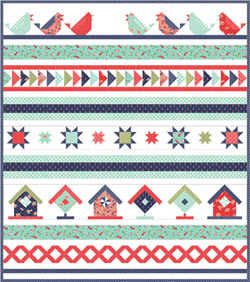 Song Bird Kit featuring Early Bird fabric by Bonnie & Camille - SAVE 10% During our BLOWOUT SALE! - More Details