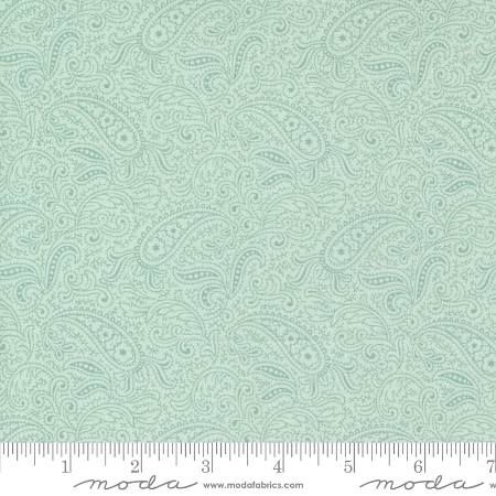 Collections Etchings - Patient Paisley Aqua