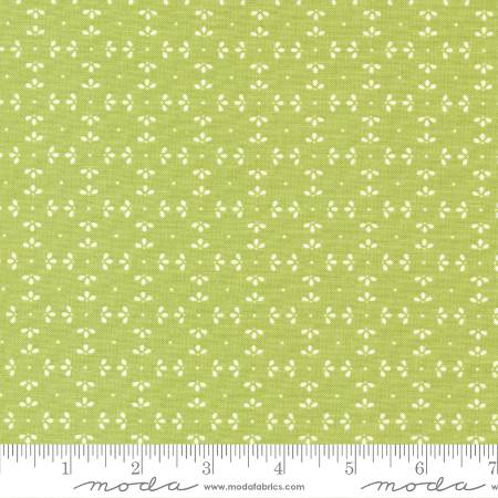 Favorite Things - Chartreuse Snowflakes