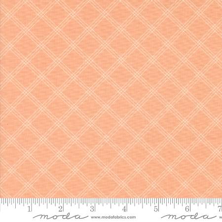 Flower Girl - Woven Checks and Plaids Peachy