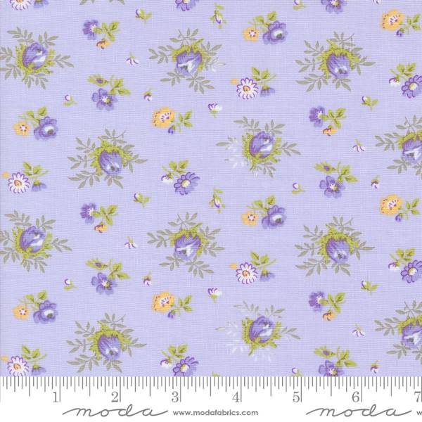 Georgia - Lavender Medium Floral