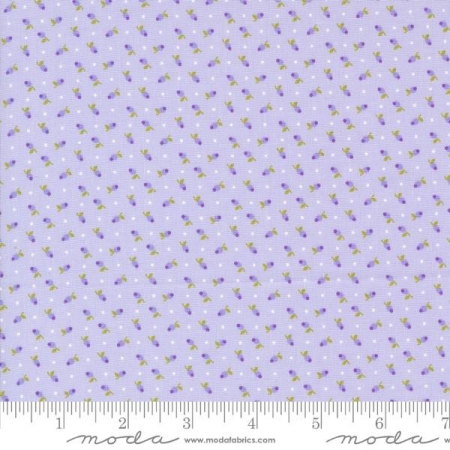 Georgia - Lavender Tiny Floral Dot