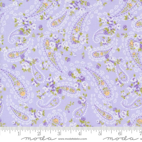 Georgia - Lavender Paisley