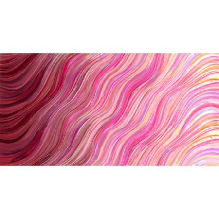 Gradients Auras - Watercolor Wave Ombre Garnet