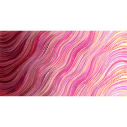 Gradients Auras - Watercolor Wave Ombre Garnet - More Details