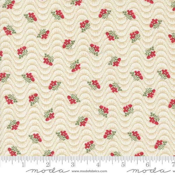 Grand Haven  - Cream Floral Moire