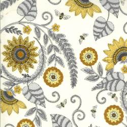 Bee Grateful - Sunflower Garden Parchment - More Details