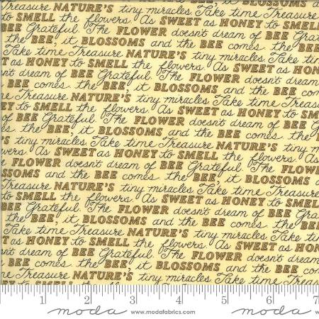 Bee Grateful - Sweet Words Honey Yellow