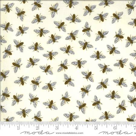 Bee Grateful - Buzz Parchment