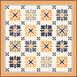 All Hallow's Eve Midnight Crossing Quilt Kit - SAVE 10% During our BLOWOUT SALE! - More Details