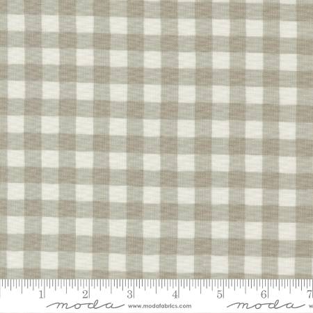 Holidays At Home - Pebble Grey Farmhouse Gingham